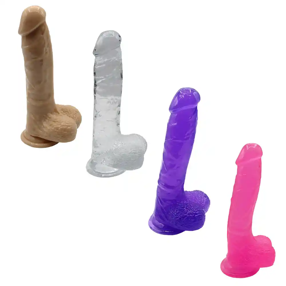 dildo con chupa hercules 21 cm 