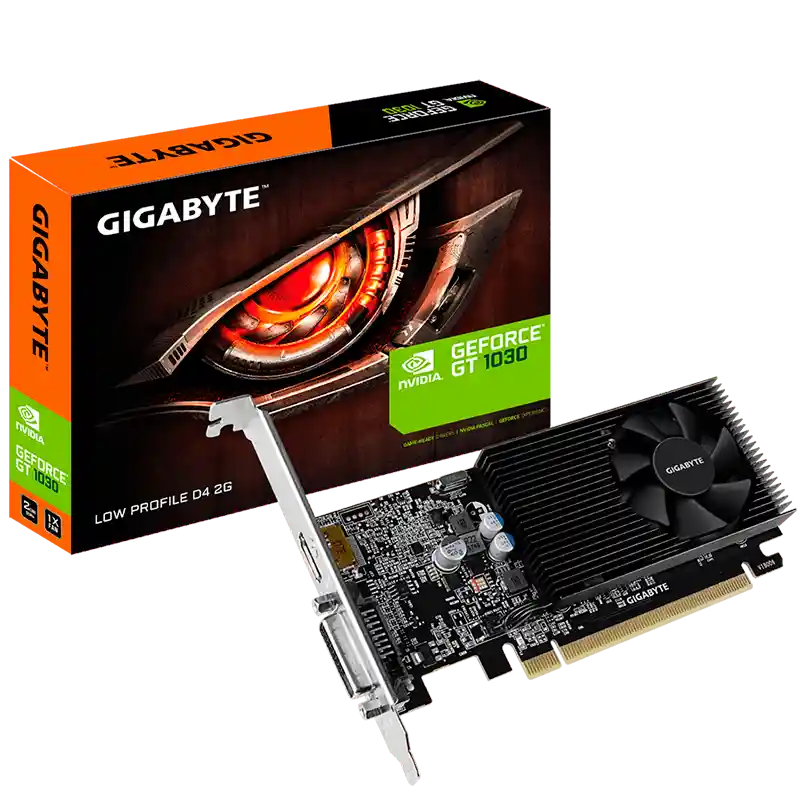 Gigabyte Tarjeta De Vídeo Geforce Gt 1030 Low Profile D5 2Gb