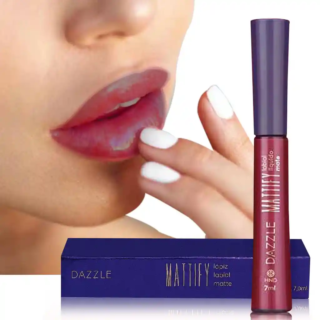 LABIAL LIQUIDO MATE BORDO HND BELLEZA LABIOS MUJER