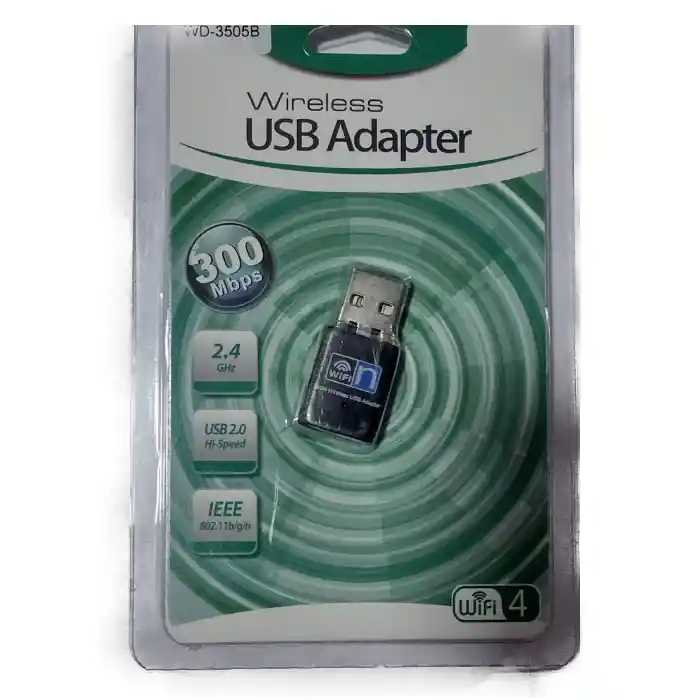 Adaptador Wifi Para Pc Usb Mbps 600