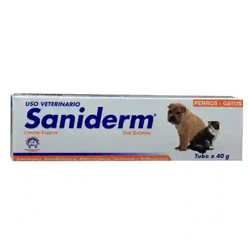 Saniderm crema x 40gr perros y gatos