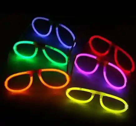 Gafas Glow Neón Party - Fiesta Hora Loca X 12 (docena)