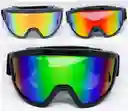 Gafas Tipo Cross Con Visor Tornasol Para Cascos De Motos