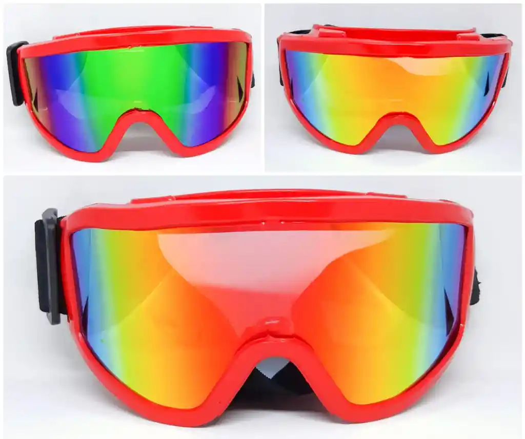 Gafas Tipo Cross Con Visor Tornasol Para Cascos De Motos