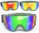 Gafas Tipo Cross Con Visor Tornasol Para Cascos De Motos