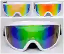 Gafas Tipo Cross Con Visor Tornasol Para Cascos De Motos