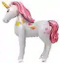 Globo Unicornio Metalizado Armable 120x130 Cm Gigante