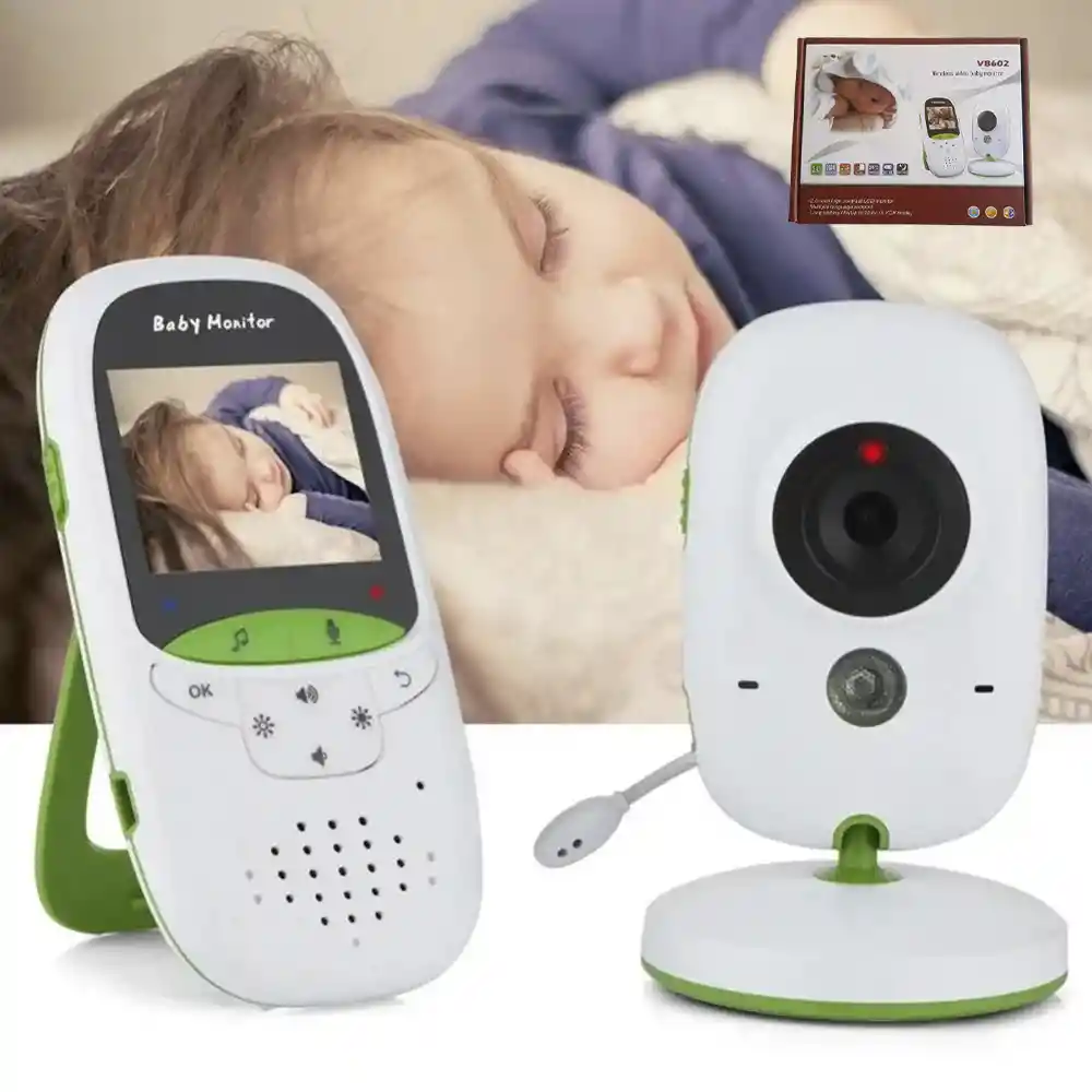 Monitor De Bebe Con Vision Nocturna Video Digital Vb602 (5330)