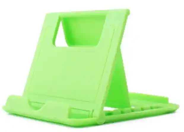 Soporte Celular, Tablet Para Escritorio Plegable Verde