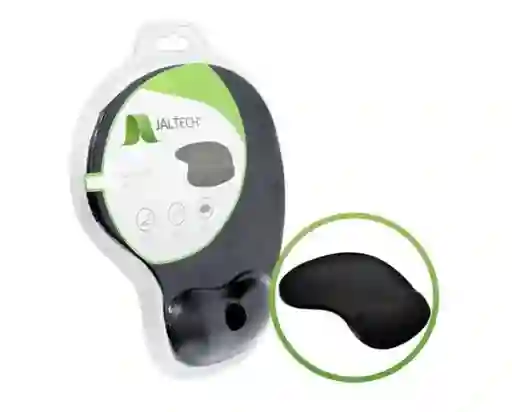 Pad Mouse Gel Negro Ortopédico Neopreno Descansa Muñeca