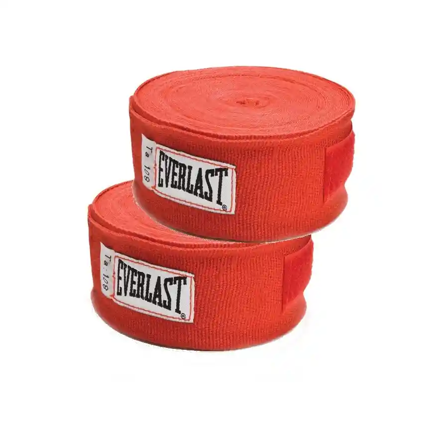 Vendas Everlast 120 Pulgadas 1 Par Boxeo Mma Muay Thai Kick - Rojo