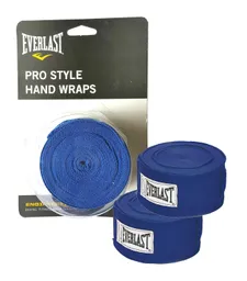 Vendas Everlast 120 Pulgadas 1 Par Boxeo Mma Muay Thai Kick - Azul