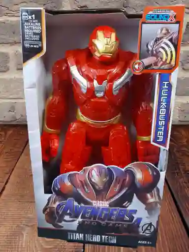 Muñeco Personaje Hulk Buster 30cm / Sonido.