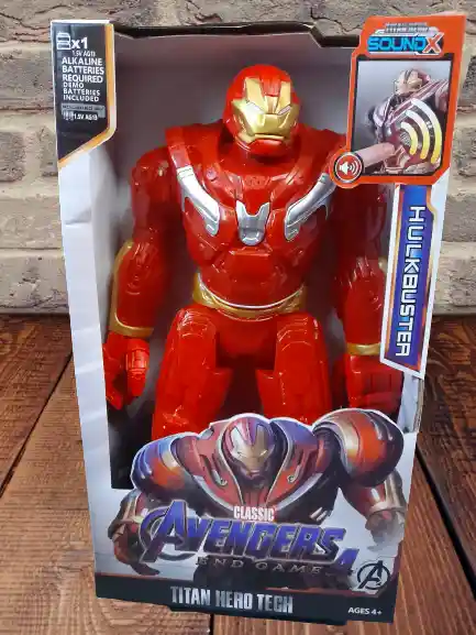 Muñeco Personaje Hulk Buster 30cm / Sonido.