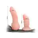 Arnes Femenino Dos Dildos Lesbico Color Piel Penetración Mujer Premium Quality