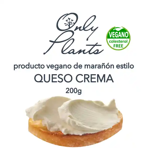 Queso Crema Only Plants 200g