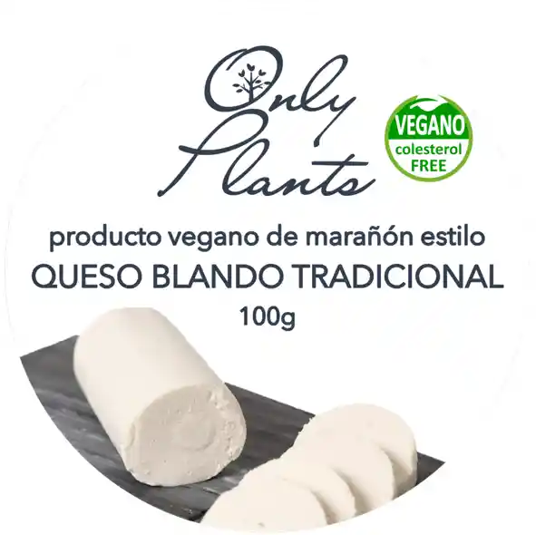 Queso Blando Tradicional Only Plants 100g