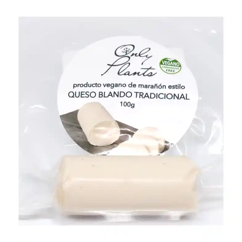 Queso Blando Tradicional Only Plants 100g