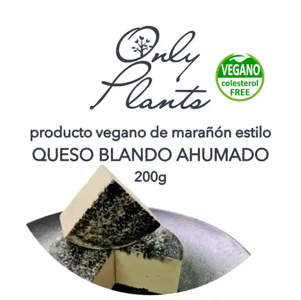 Queso Blando Ahumado Only Plants 200g