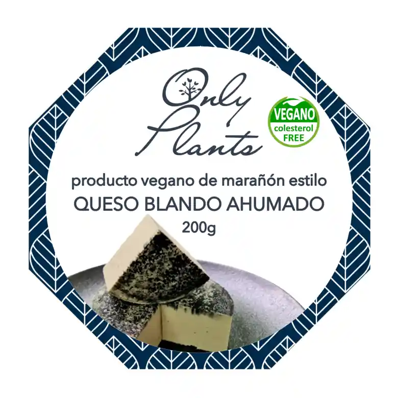 Queso Blando Ahumado Only Plants 200g