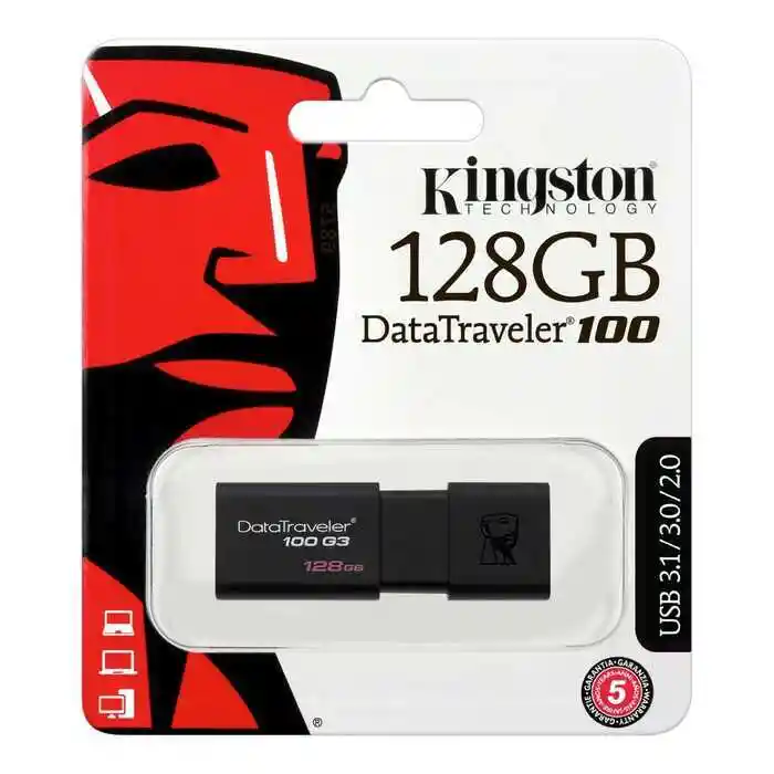 Kingston Memoria Usb De 128Gb Original