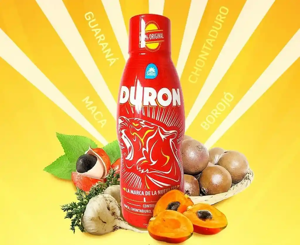 Durón Potenciador Chontaduro Borojó Guaraná