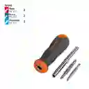 Truper Destornillador 4 Puntas Intercambiables