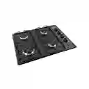 Abba Cubierta 4 Puestos Porcelanizado Negro – Cg 4Psn Ee N