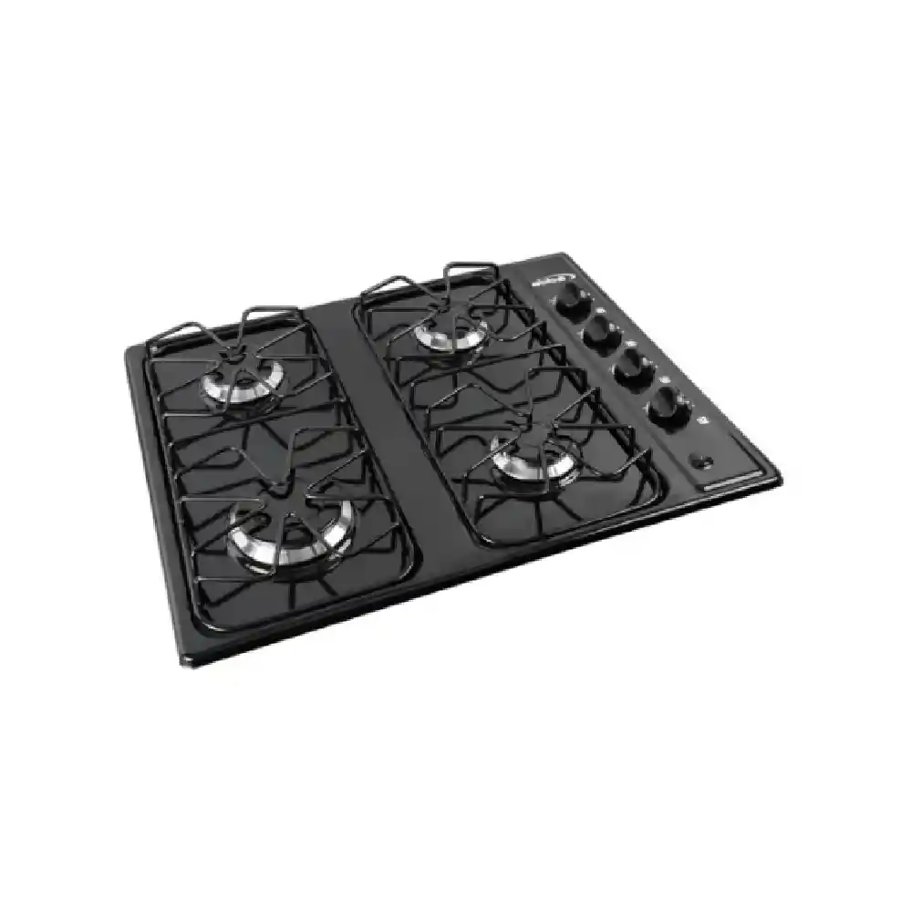 Abba Cubierta 4 Puestos Porcelanizado Negro – Cg 4Psn Ee N