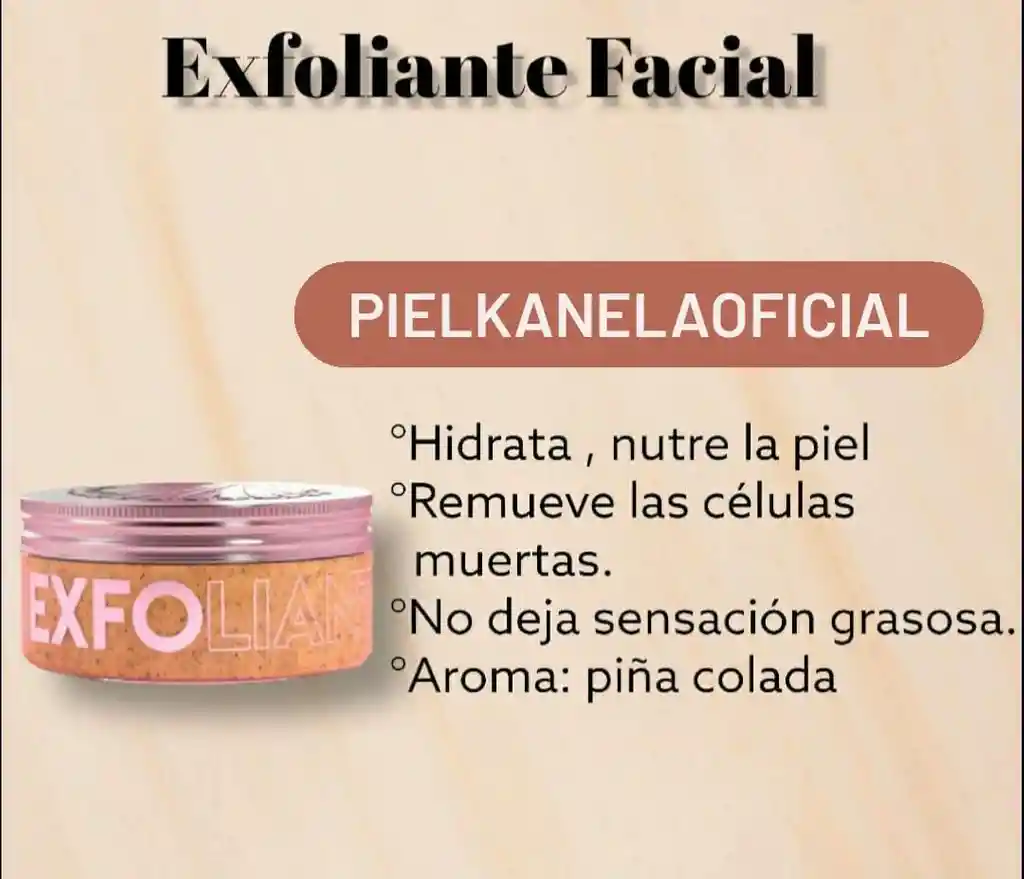 exFoliante facial