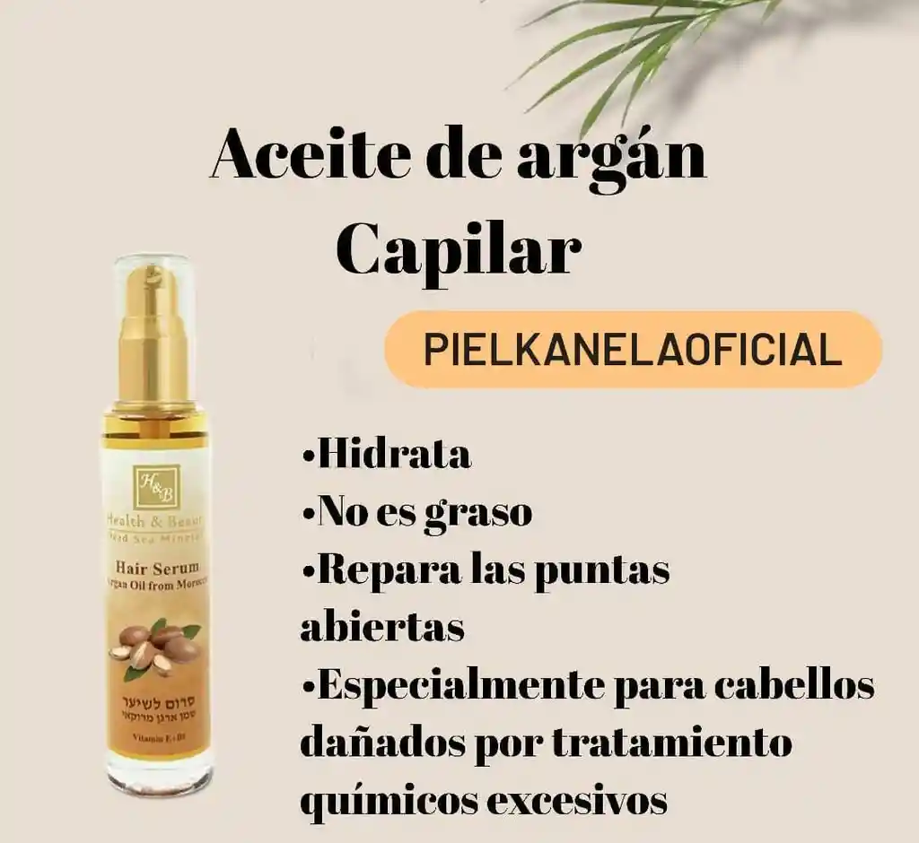 Aceite de Argán Capilar