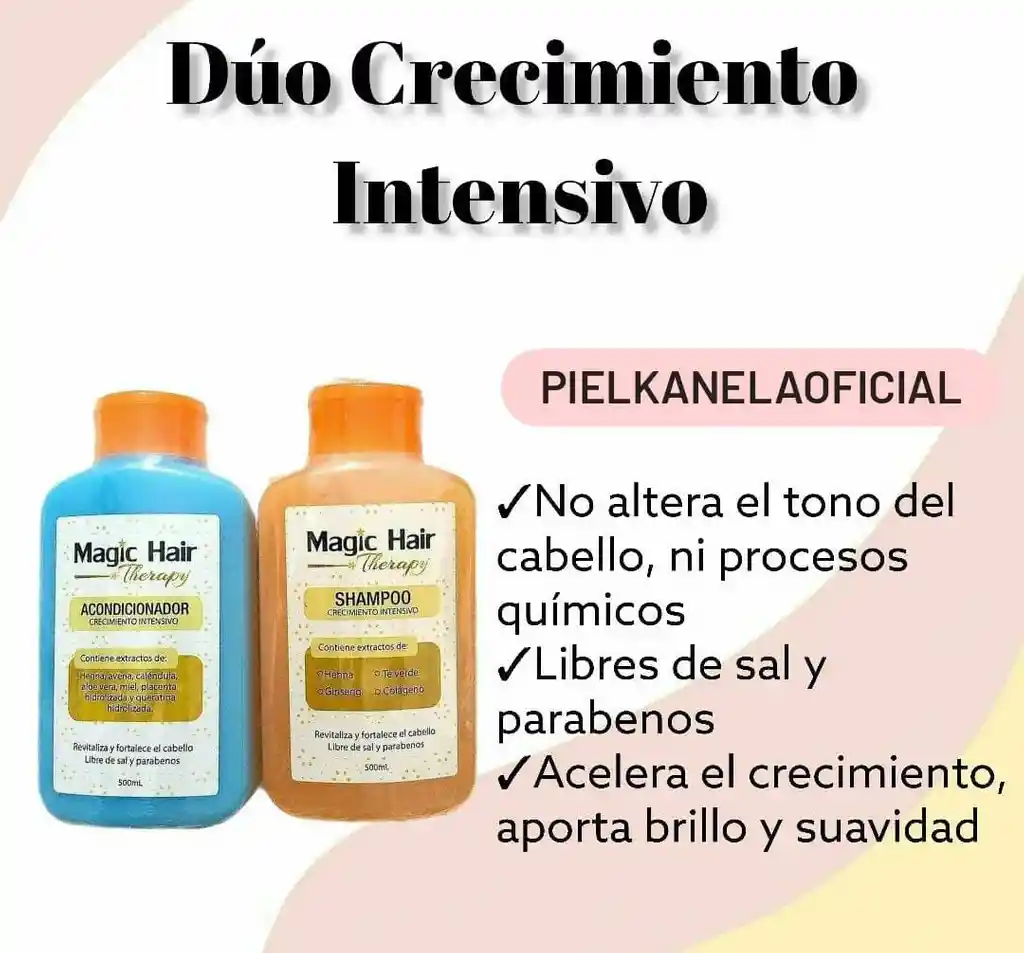  Kit Duo Crecimiento Intensivo Shampoo + Acondicionador 
