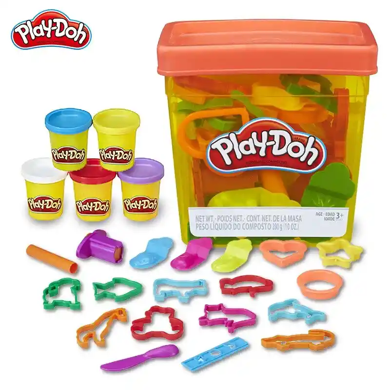  Set Balde De Actividades Plastilina  Play Doh  