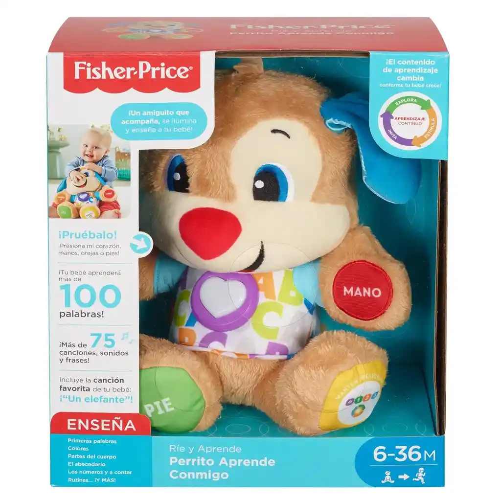 Fisher Price Perrito Aprende Conmigo