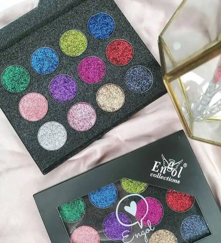 Glitter Sombras marca Engol x12 tonos