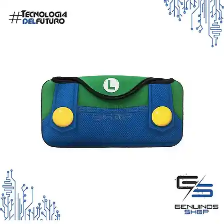 Nintendo Switch Estuche De Viaje De Mario Bros-Verde