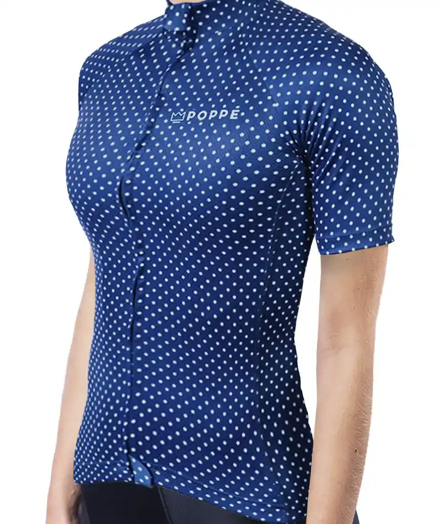 Navy Blue Dots  para mujer TALLA S