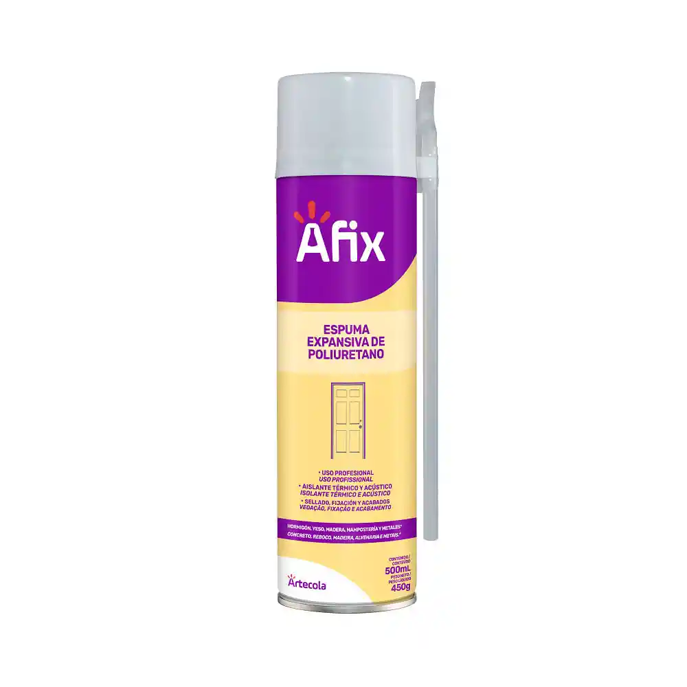Afix Espuma Expansiva de Poliuretano