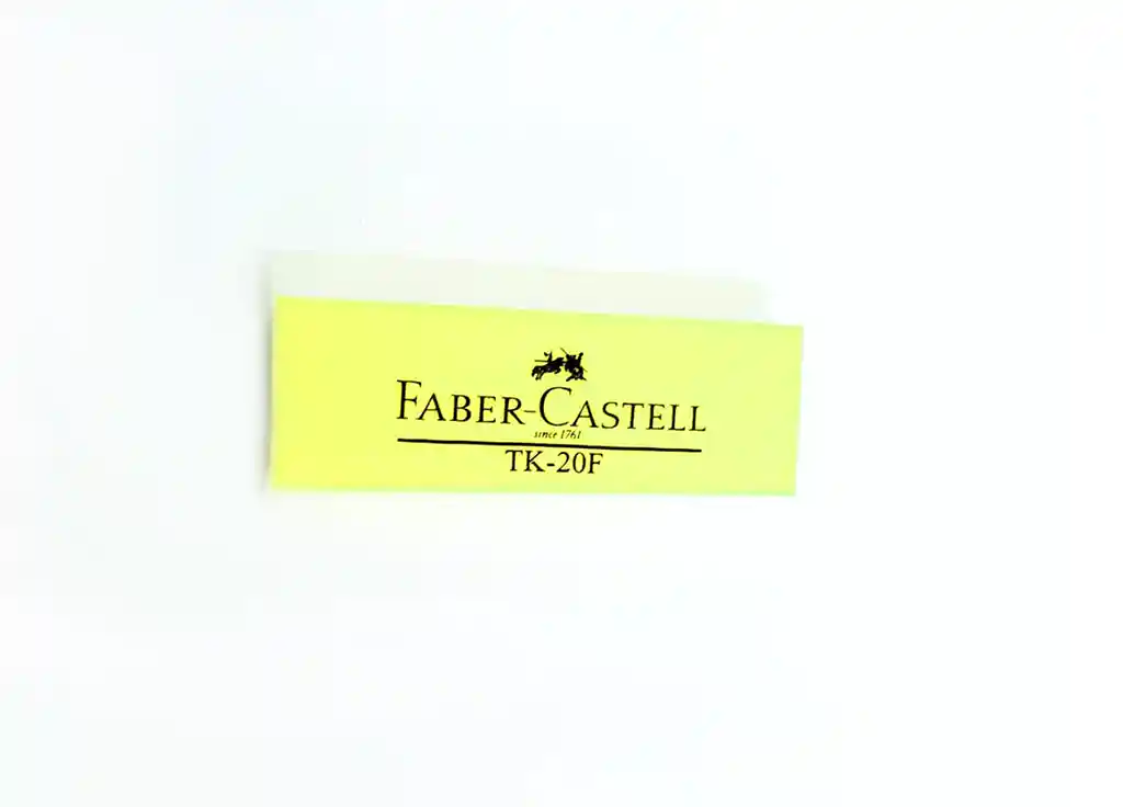 Faber Castell Borrador Nata de Colores Fluorecentes
