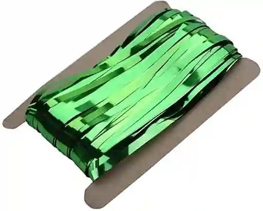 Cortina Metalizada para fiesta - celebración cumpleaños Verde