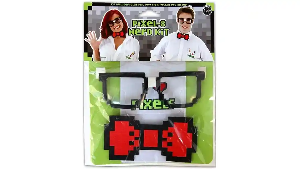 Disfraz Nerd Accesorios Halloween Fiesta 