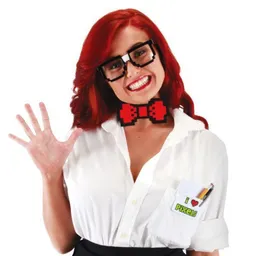 Disfraz Nerd Accesorios Halloween Fiesta 