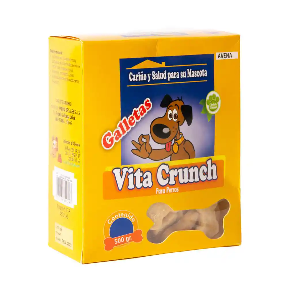 Vita Crunch Galletas Avena 500 g