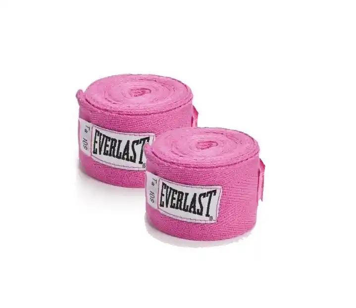 Vendas Everlast 120 Pulgadas 1 Par Boxeo Mma Muay Thai Kick - Rosado