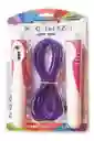 Lazo Para Saltar Con Contador Cuerda Guaya Pvc - Morado - G1931