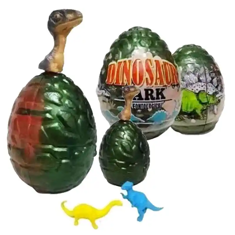 DINOSAURIOS HUEVO VERDE  SORPRESA JUEGOS JUGUETERÍA JUGUETE