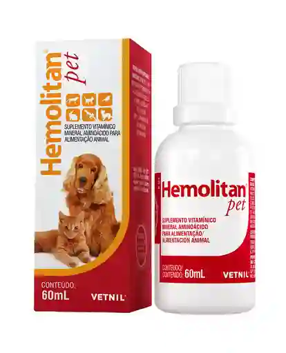Hemolitan Pet Suplemento Vitamínico para Perros y Gatos