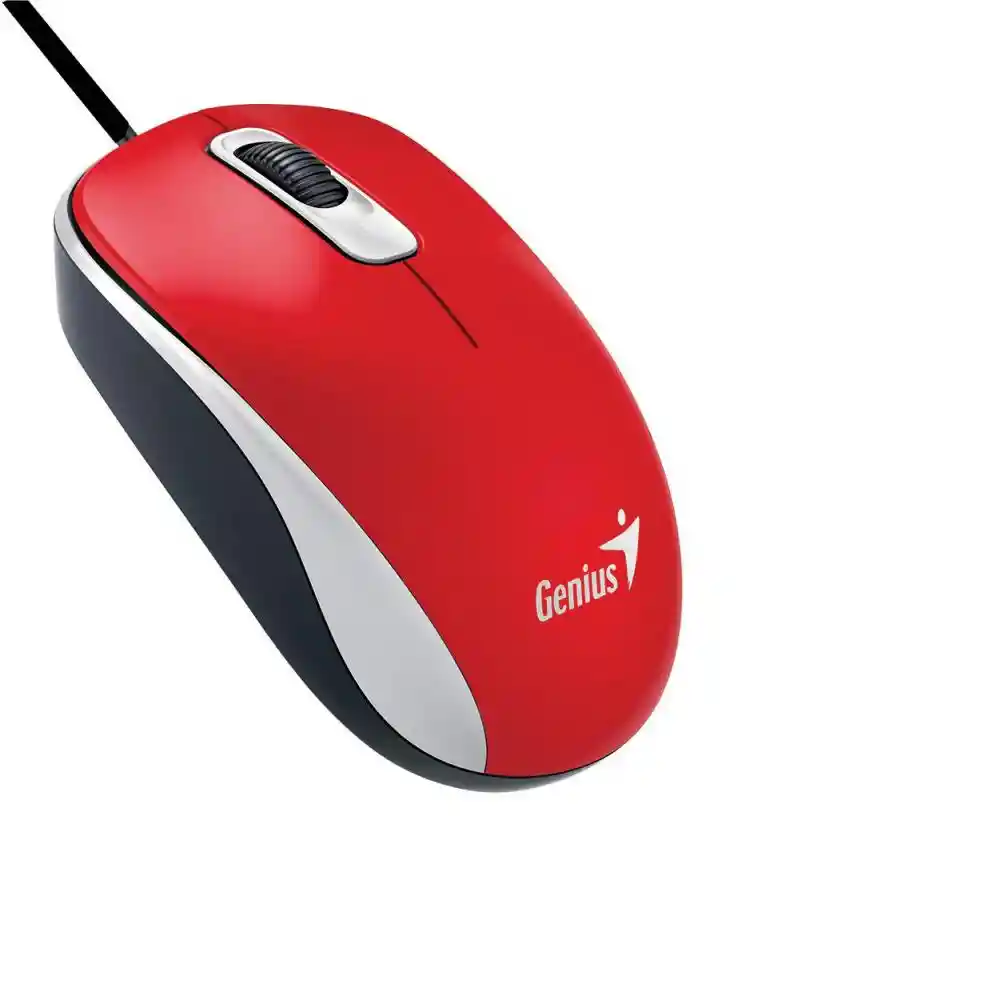 MOUSE DX-110 USB ROJO