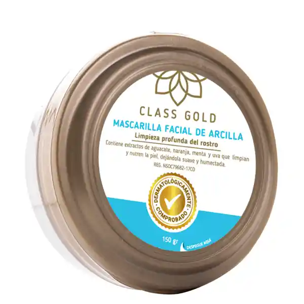 CLASS GOLD Mascarilla Facial De Arcilla