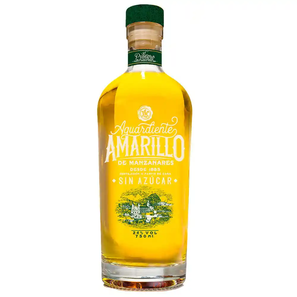  Aguardiente Amarillo sin azucar x 750ml
